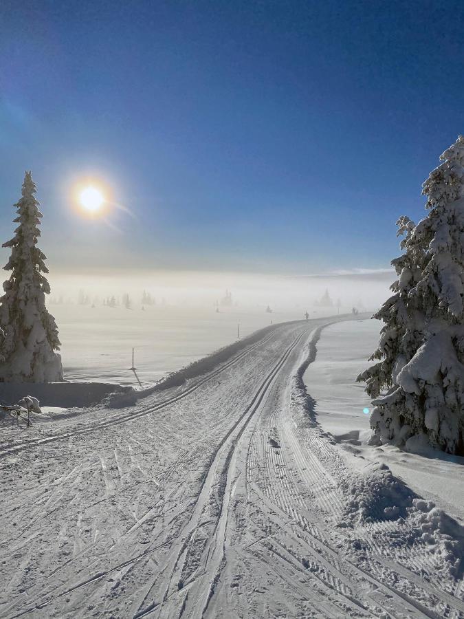 Lys Og Moderne Leilighet Rett Ved Skiloypa Pa Nordseter - Kort Vei Til Sjusjoen, Lillehammer Og Hafjell - Dyr Ikke Tillatt Extérieur photo